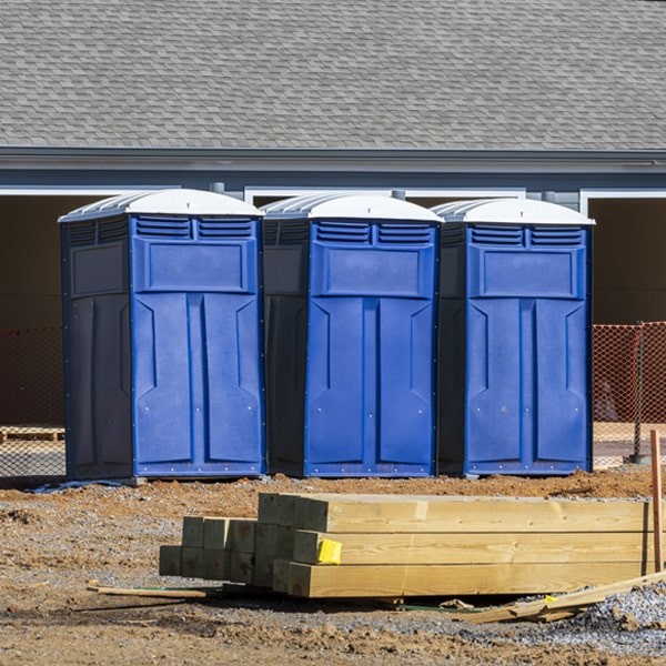 is there a specific order in which to place multiple portable restrooms in Murrieta